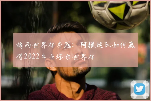 梅西世界杯夺冠：阿根廷队如何赢得2022年卡塔尔世界杯